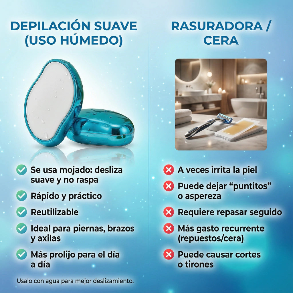 La depiladora que no raspa ni irrita – 2x1 solo hoy