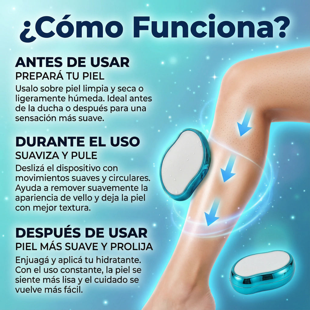 La depiladora que no raspa ni irrita – 2x1 solo hoy